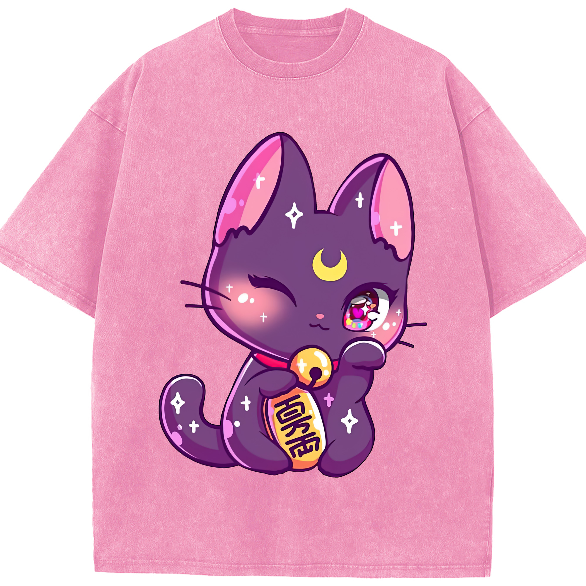 （画像用） 美少女戦士セーラームーン Sailor Moon 綿100% ヴィンテージ風 半袖Tシャツ（フロントプリント）